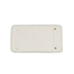 Weiß Clémence mit Gold-Beschlägen 35 cm – Bild 3