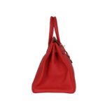 Rouge Tomate Togo mit Gold-Beschlägen 35 cm – Bild 3