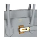 Bleu Glacier Togo Goldbeschläge 35 cm – Bild 3