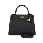 Kelly Black/Epsom Gold 25 cm