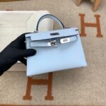 Kelly 20 Epsom Blauer Nebel – Bild 4