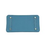 Blue Jean Togo mit Gold-Beschlägen 30 cm – Bild 2