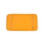 Jaune d'Or Candy Epsom mit Permabrass-Beschlägen 35 cm – Bild 2