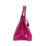 Rose Sheherazade glänzendes Porosus-Krokodil 35 cm – Bild 2