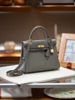 Kelly 25 Gris Etain Togo – Bild 6