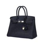 Togo Schwarz mit Palladium-Beschlägen 30 cm – Bild 4