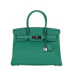 Vert Vertigo Verso Clémence mit Palladium-Beschlägen 30 cm