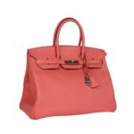 Flamingo Epsom mit Palladium-Beschlägen 35 cm – Bild 3