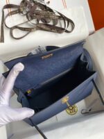 Kelly Epsom 25 Dunkelblau – Bild 5