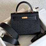 Kelly Black/Epsom Gold 25 cm – Bild 2