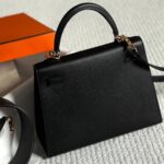 Kelly Black/Epsom Gold 25 cm – Bild 3