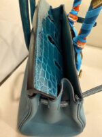 Birkin 25 Crocodile Touch – Bild 8