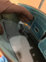Birkin 25 Crocodile Touch – Bild 4