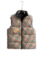 Burberry Reversible Check Puffer Gilet