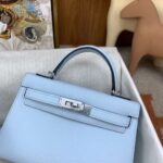 Kelly 20 Epsom Blauer Nebel – Bild 5