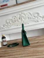 Kelly Mini Epsom Smaragdgrün/Silber – Bild 3