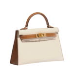 Kelly 20 Epsom Braun/Creme – Bild 2